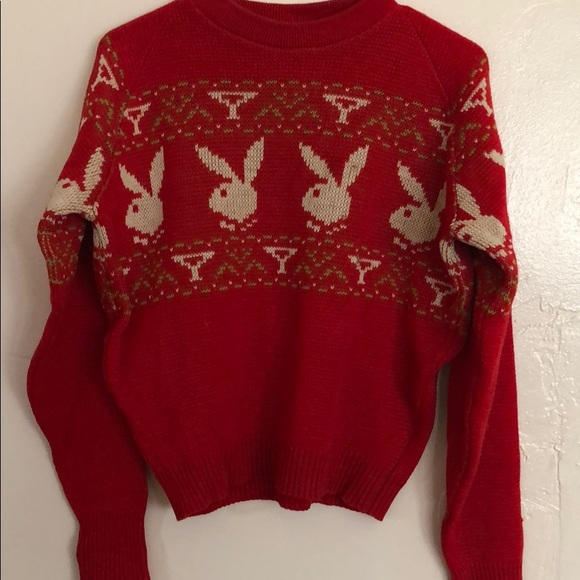 Vintage 5s Playboy Ski Sweater 